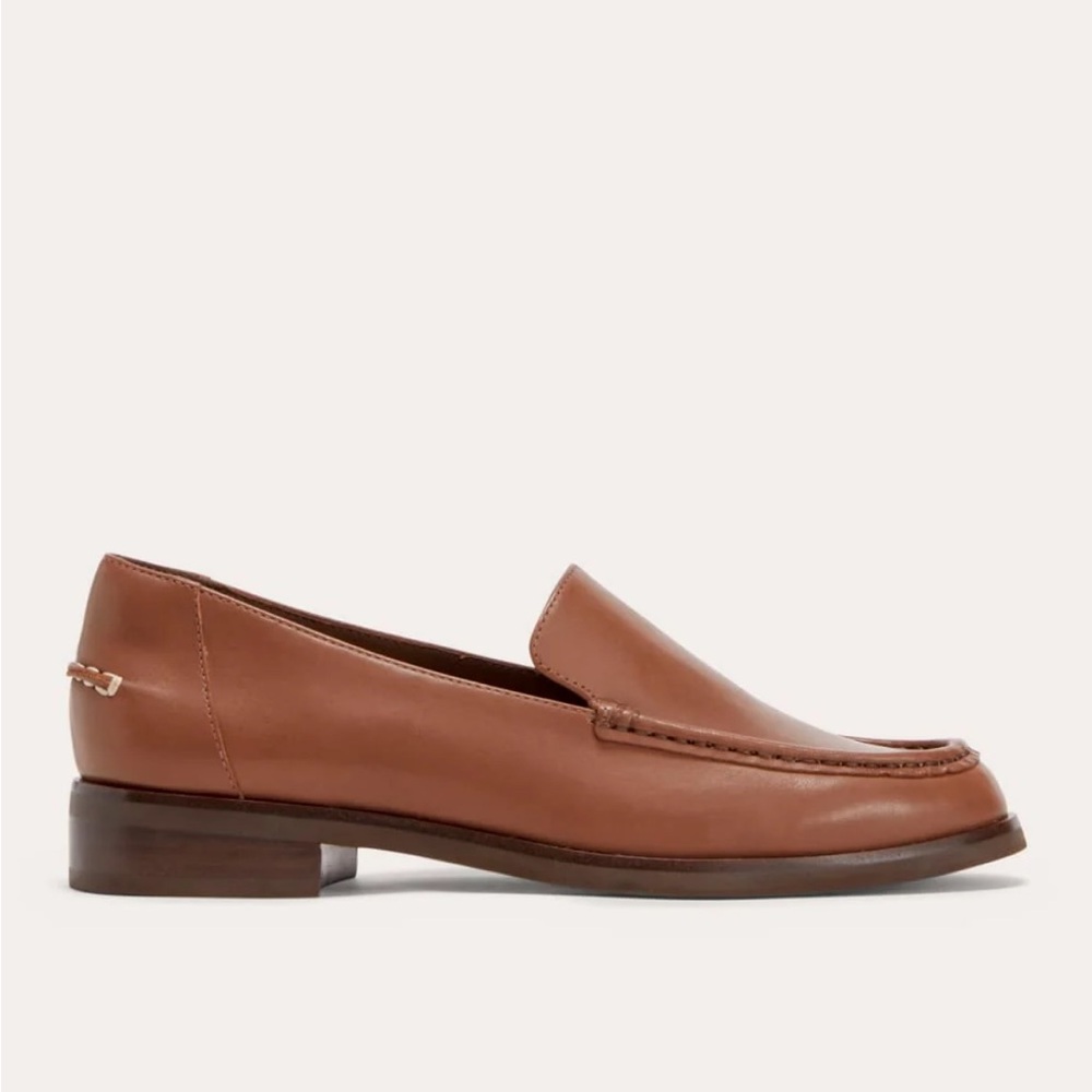 Everlane Tan Leather Loafers - Picture 3 of 4